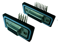 Waterproof quick-fit D-SUB