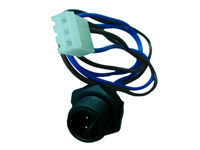 Threaded 2PIN waterproof plug